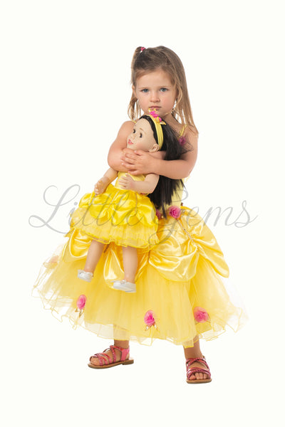 Doll Dress Belle Princess