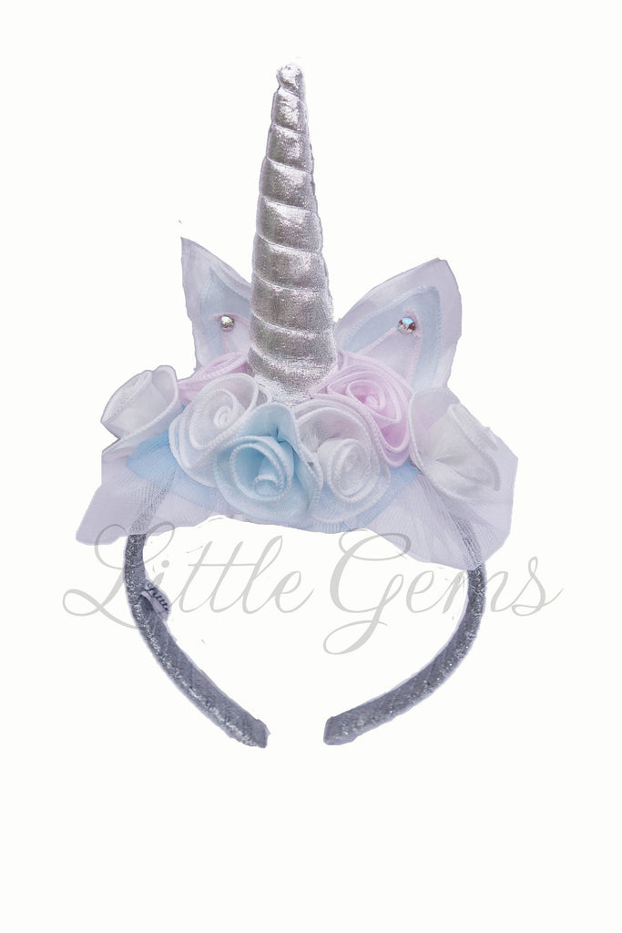 Unicorn Tiara Silver