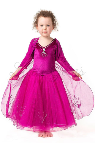 Elsa Cape Hotpink Long Sleeves