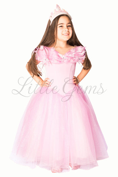 Cinderella Dress in Baby Pink Princess Style