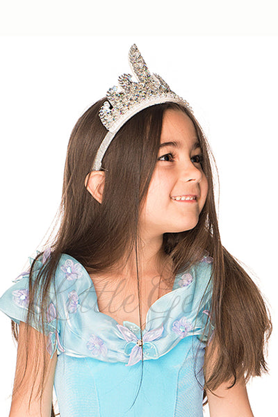 Sequinned Tiara Silver