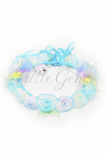 V Garland Rainbow Butterfly Aqua