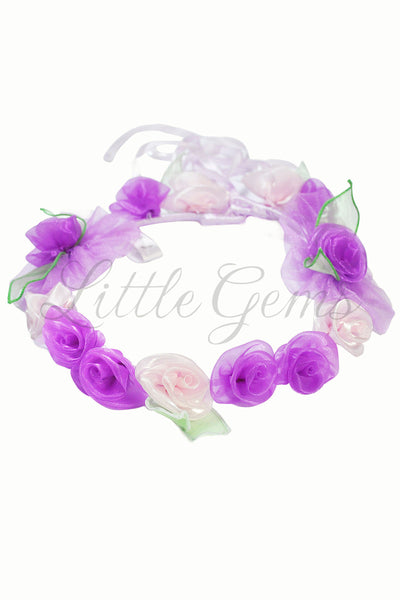 V Garland Butterfly Fairy Light Mauve