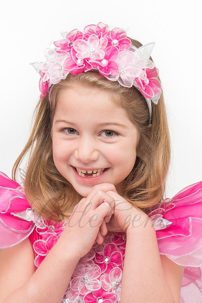 Tiara for Beauty Deluxe Hot Pink