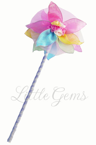 Wand Iris Rainbow