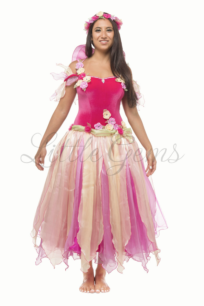 Adult Apple Berry Fairy Dress Little Gems Adult Apple Berry Fairy Dress Little Gems