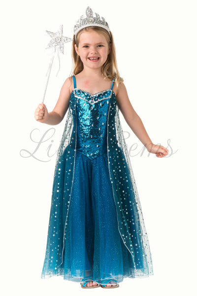 Snowprincess Elsa in Teal from Olaf's Frozen Adventure