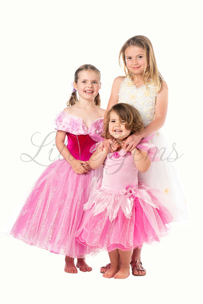 Tiny Poppy Fairy Dress Baby Pink