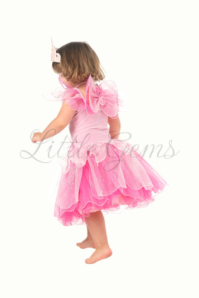 Tiny Poppy Fairy Dress Baby Pink