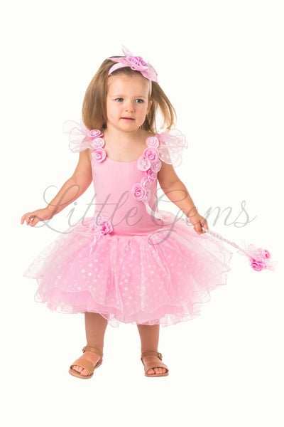 Tiny Butterfly Fairy Dress Baby Pink