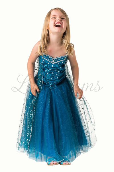 Snowprincess Elsa in Teal from Olaf's Frozen Adventure