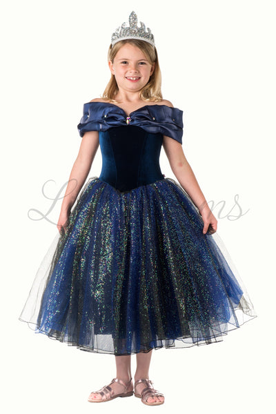 Princess Dress in Midnight Blue