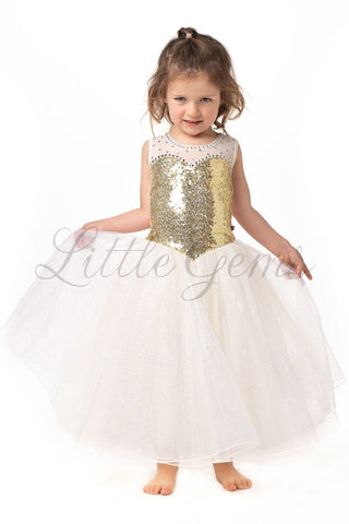 Party Dress Gold