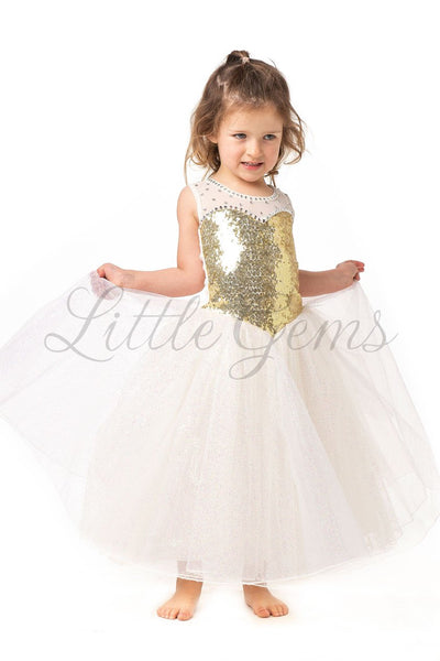 Party Dress Gold