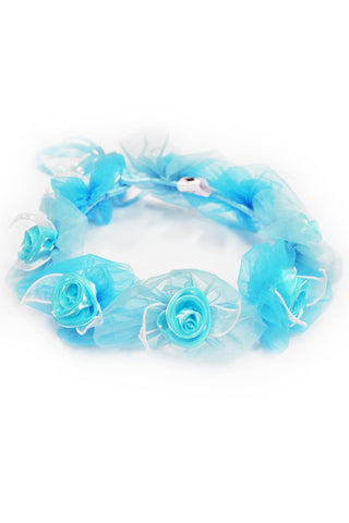 V Garland Roses Aqua